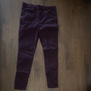 American Eagle Wine Slim Fit Pants Size 10